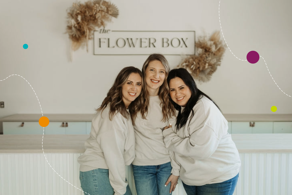 The Flower Box owners